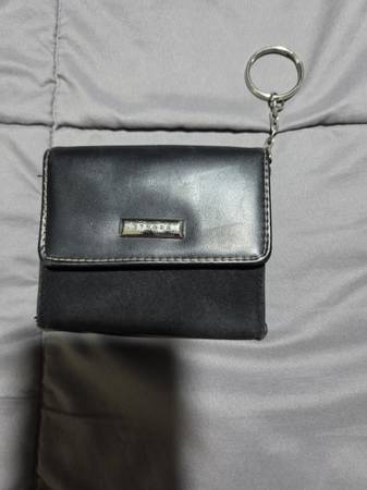 Small Black Leather Wallet 1