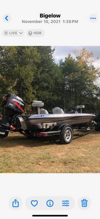 Triton Bass Boat and Trailer 1