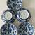 Vintage Utsuwa Japanese Blue and White Scallop Edge Bowl 6.5” (5 available) 1 thumbnail