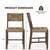 🔥 BRAND NEW GOFLAME Wooden Dining Chairs – Set of 2 | Hand-Woven Rope Seats 4 thumbnail