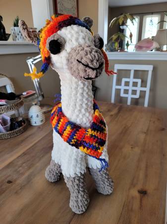Llama - Handmade Crocheted - $40 (Columbia)63471026463363124
