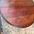 Vintage solid wood mahogany dimilune side tables 9 thumbnail