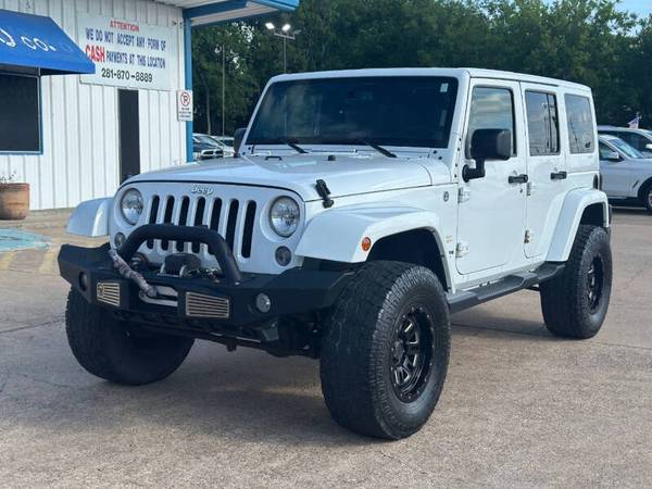 2014 Jeep Wrangler Unlimited Rubicon - In House Finance! Easy Process - $16,900 (Houston)63488046487939121