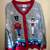 Vintage Nutcracker & Sugar Plum Fairy Holiday Ugly Sweater Kitschy Sz 1 thumbnail