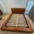 Castlery Dawson Leather Queen Size Bed, Cocoa - USED LESS THAN 30 DAYS 3 thumbnail