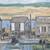 Vintage Coastal Fishing Village Oil Painting 3 thumbnail