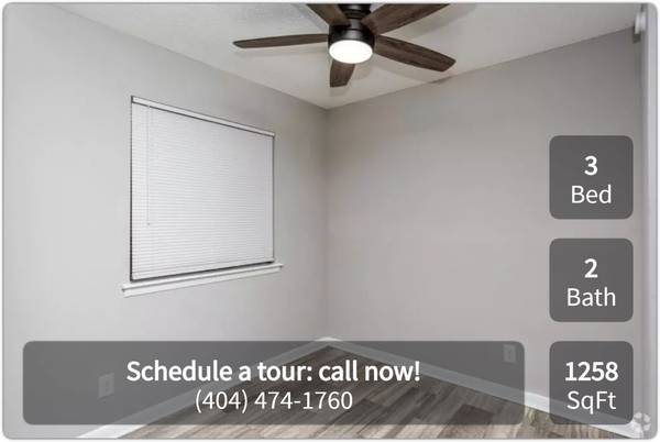 $1,599 / 3br - 1258ft2 - Hey, space seekers! 3 BR & 1258 Sq Ft of pure comfort. (Austell)63964127717762120