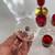 Venetian Murano Red Glass Decanter 5 thumbnail