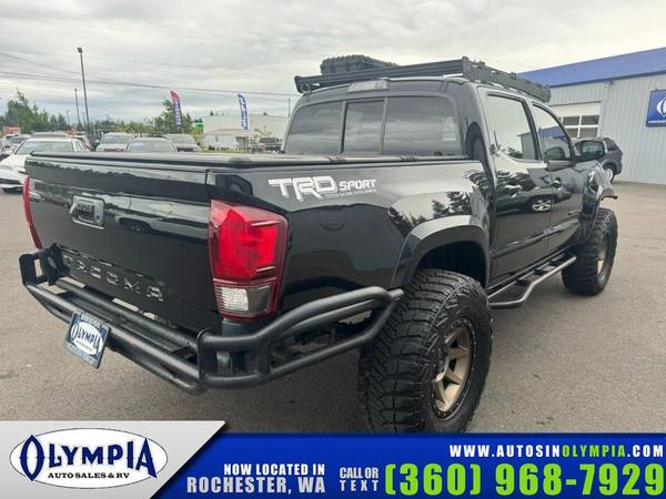 2016 Toyota Tacoma TRD Sport Double Cab - $33,947 (Rochester, WA)63441712643843124