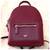 St. Scott London Burgundy Gold Hardware Mini Backpack Shoulder Bag 1 thumbnail
