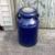 Antique REIDS DAIRY Milk Can Belleville Ontario Painted Blue ! 1 thumbnail
