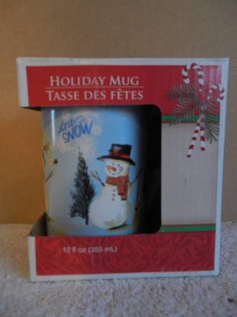 LET IT SNOW CIB COFFEE MUG CUP 1