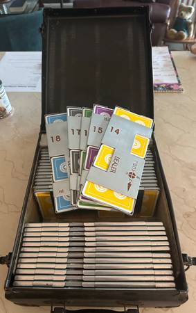 Duplicate Bridge Boards - Aluminum 1