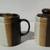 McCoy Sugar & Creamer Set Tri-color Sandstone Coffee Made in America C 1 thumbnail