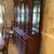Vintage dining room table, 6 chairs, china closet 1 thumbnail