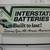 Vintage Interstate Batteries Rack With Sign Topper 2 thumbnail