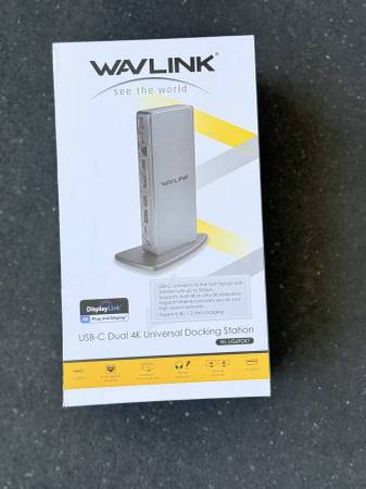 Mac/Windows Docking Station - Wavlink wl-ug69dk7 1
