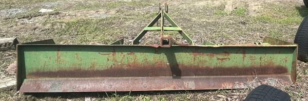 John Deere 8' Box Blade-No Rippers (PHONE CALLS ONLY!!) 1
