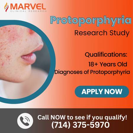 Earn up to $3,000! - Protoporphyria 1