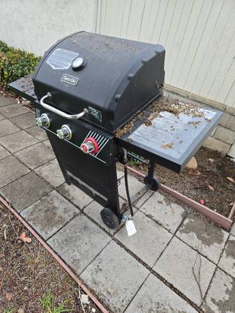 Scrap metal BBQ. 1