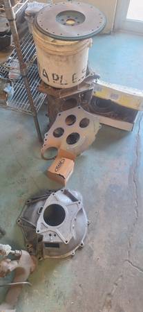 Small block ford clutch set up 10.5 new hydraulic  throw out 1