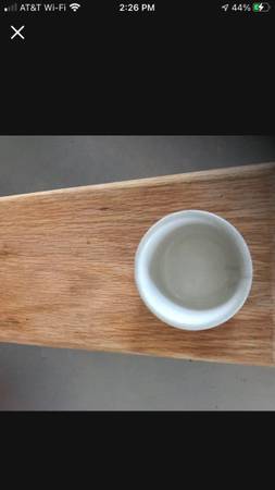 Custom made oak charcuterie board 1