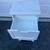 LUXE MARBLE TOP White Coastal Nightstand / Bathroom Cabinet 2 thumbnail
