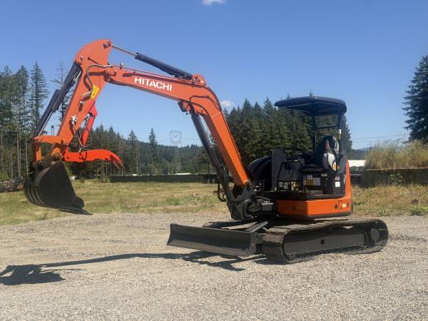 ヒコーキ 50 2020 Hitachi ZX50 Excavator - 11K LBS - Hydraulic Thumb - heavy