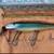 Vintage Creek Chub Bait Co CCB Mullet Husky Pikie #2307 Lure Turquoise 2 thumbnail