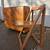 Mid Century Modern Drop Leaf Trolley Table and Chairs 5 thumbnail