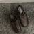 Relativity dark brown leather shoes 8.5 1 thumbnail