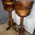 Vintage Wood Plant Stand Pot Pair Set Of 2 5 thumbnail
