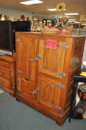 Antique Oak Ice Box & More! SAT 10-2 ET ESTATE SALES 1