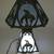 Antique End of Trail Native American Indian Slag Glass Lamp Dual Light 9 thumbnail