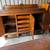 Antique Tiger Oak Hand Made One of a Kind Victorian 3 Door 4 Drawer Buffet 4 thumbnail
