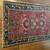 organic - veggie dyes 1930's era Antique SAROUK rug 10 thumbnail