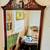 mahogany split pediment w/ bevelled mirror 1 thumbnail