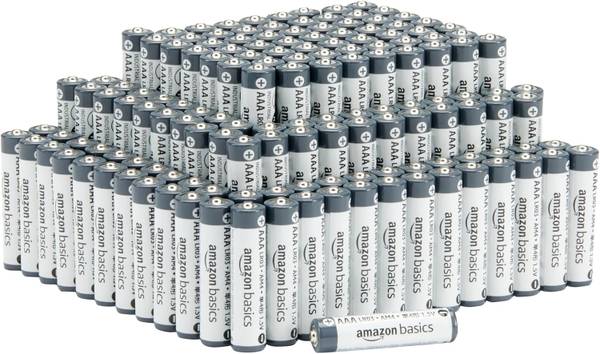 New Amazon Basics 150-Pack AAA 1.5V Alkaline Industrial Batteries 1