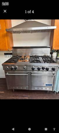 48" Stainless Viking Range 1