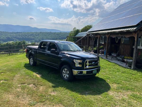2016 Ford F150 XLT 4x4 Crew Cab 145 k miles - $15,500 (Braintree, VT.)63622557295619123