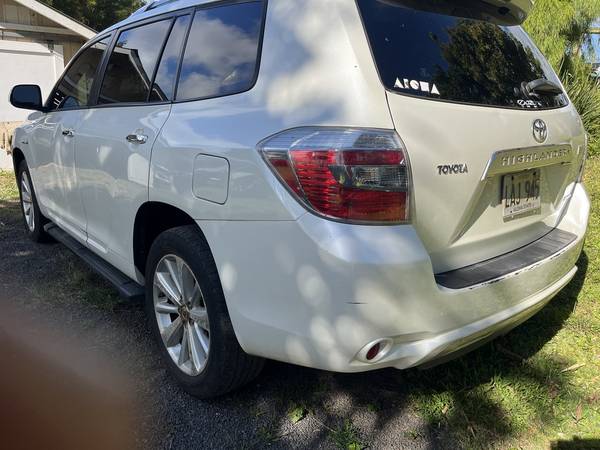 2008 Toyota Highlander Hybrid Limited - $6,500 (5 corners Haiku)63617599125633124