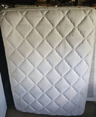 Mattress (Full) with boxspring and frame 1