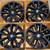 19" BMW 550i 525i 528i Factory Wheels Rims Gloss Black OEM 5 series Staggered 1 thumbnail