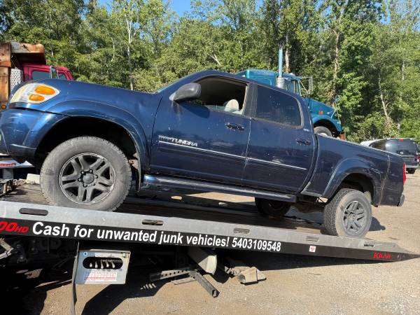 Cash for junk cars!! 1
