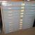 Used Holga / Filex Metal Cabinets Drafting Files 3 thumbnail