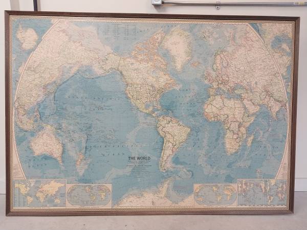 National Geographic World Map 1