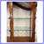 Dutch Baroque Style Floral Inlaid Bombe Two Piece China Cabinet 6 thumbnail