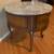 Vintage Heirloom Weiman end table with pink marble top 1 thumbnail