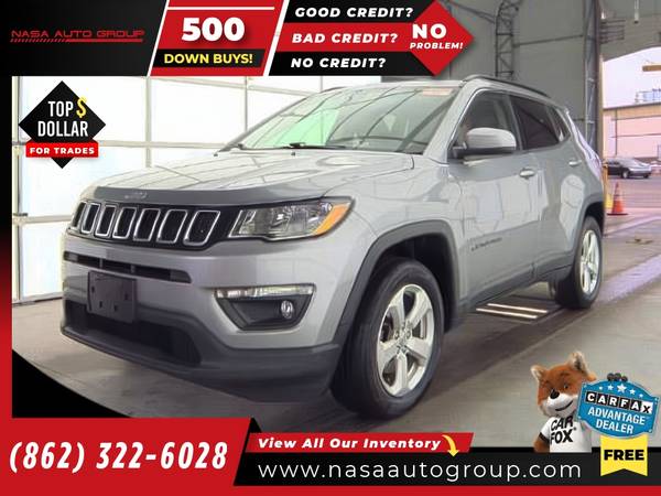 2018 Jeep Compass Latitude 4x4 4 x 4 4-x-4 - $15,900 (The price in this ad is the downpayment)63617963782787120