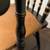 Vintage L.Hitchcock Black Harvest Floral Armchair 5 thumbnail